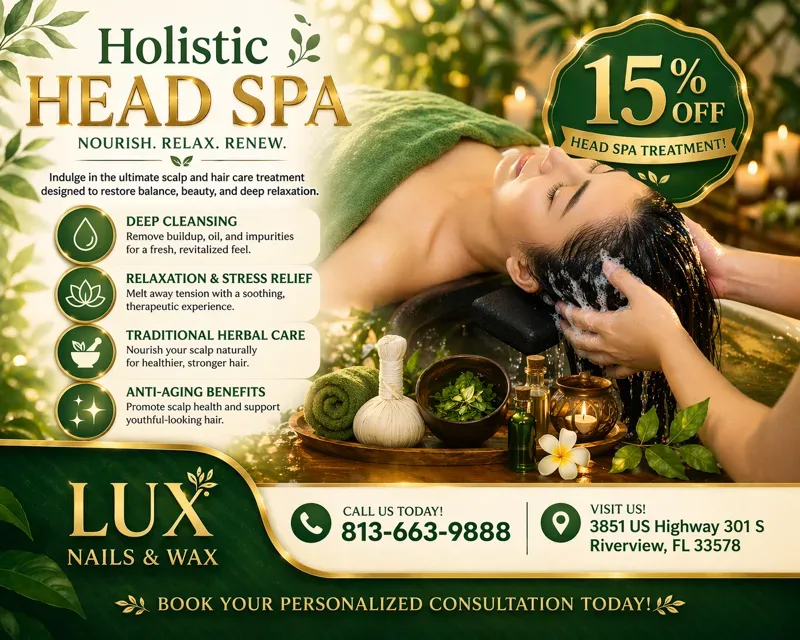 Lux Nail & Wax Salon — Nail salon in Riverview